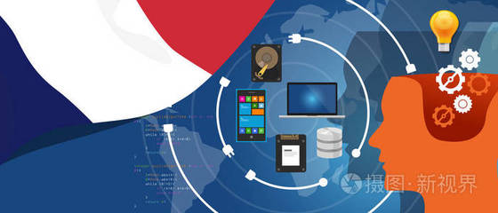 法国信息技术数字基础设施 连接业务数据与创新技术开发的桥梁